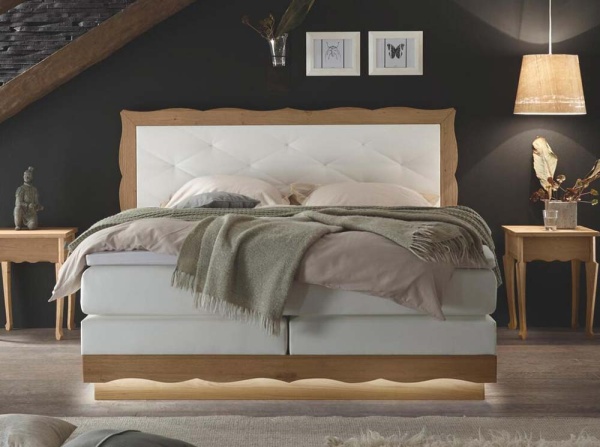 Lit Boxspring Hasena Romantic