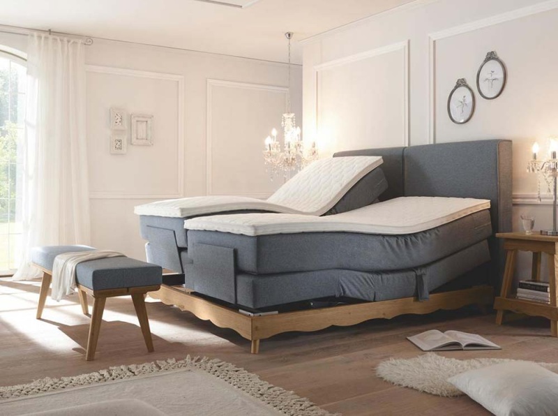 Lit Boxspring Hasena Romantic